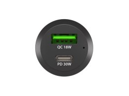 Ładowarka samochodowa NATEC 1x USB 3.0 Czarny NUC-1980