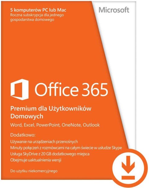 Microsoft ESD Microsoft 365 Family 1Y 6U Win/Mac 32/64bit AllLng DwnLd EuroZone 6GQ-00092 Microsoft ESD Microsoft 365 Family 1Y 6U Win/Mac 32/64bit AllLng DwnLd EuroZone 6GQ-00092