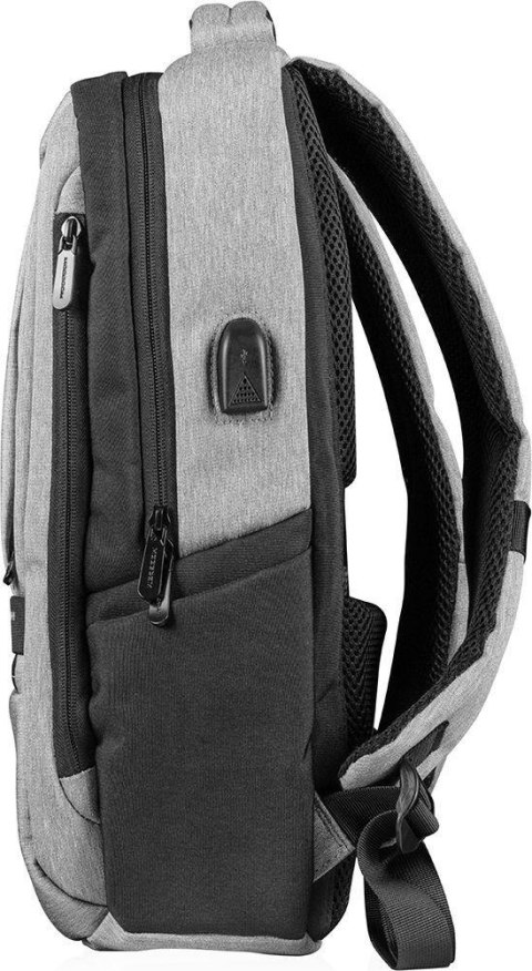 Plecak MODECOM smart PLE-MC-SMART-15 (maks.15.6"/Szaro-czarny) Plecak MODECOM smart PLE-MC-SMART-15 (maks.15.6"/Szaro-czarny)