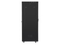 SZAFA INSTALACYJNA RACK STOJĄCA 19" 37U 800X1000 CZARNA DRZWI PERFOROWANE LCD LANBERG (FLAT PACK) V2 SZAFA INSTALACYJNA RACK STOJĄCA 19" 37U 800X1000 CZARNA DRZWI PERFOROWANE LCD LANBERG (FLAT PACK) V2