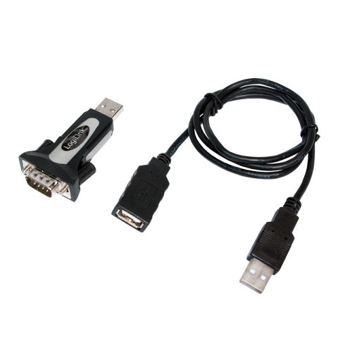Adapter LOGILINK Adapter USB 2.0 na port szeregowy AU0034 USB - RS232 DB9 Adapter LOGILINK Adapter USB 2.0 na port szeregowy AU0034 USB - RS232 DB9