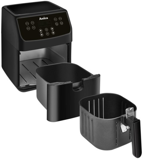 Frytownica beztłuszczowa AMICA Air Fryer 1193429 (6.8l /1700W /Czarny ) Frytownica beztłuszczowa AMICA Air Fryer 1193429 (6.8l /1700W /Czarny )