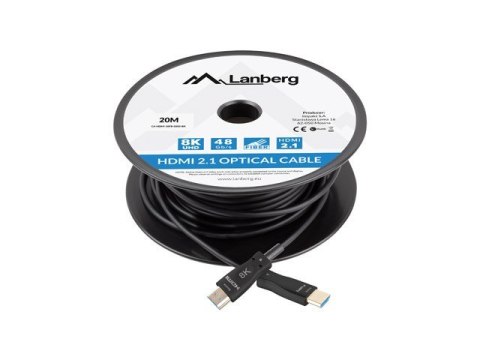LANBERG CA-HDMI-30FB-0200-BK 20m /sHDMI typ A HDMI typ A LANBERG CA-HDMI-30FB-0200-BK 20m /sHDMI typ A HDMI typ A