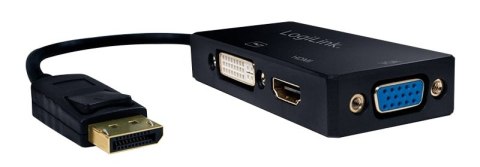 Przejściówka LOGILINK CV0109 Display Port - HDMI - VGA - DVI Przejściówka LOGILINK CV0109 Display Port - HDMI - VGA - DVI