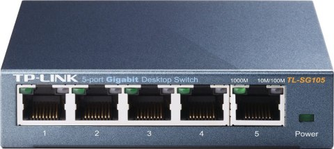 Przełącznik TP-LINK TL-SG105 (5x 10/100/1000 ) Przełącznik TP-LINK TL-SG105 (5x 10/100/1000 )