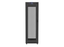 SZAFA INSTALACYJNA RACK STOJĄCA 19" 42U 600X1000 CZARNA DRZWI PERFOROWANE LCD LANBERG (FLAT PACK) V2 SZAFA INSTALACYJNA RACK STOJĄCA 19" 42U 600X1000 CZARNA DRZWI PERFOROWANE LCD LANBERG (FLAT PACK) V2