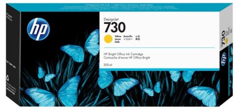 Tusz HP 730 Yellow (P2V70A) Tusz HP 730 Yellow (P2V70A)