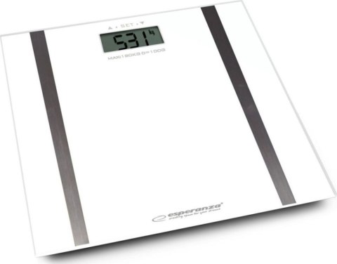 Waga łazienkowa ESPERANZA Samba EBS018W (maks. 180kg /Biały)