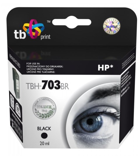 Wkład TB PRINT TBH-703BR Zamiennik HP CD887AE TBH-703BR Wkład TB PRINT TBH-703BR Zamiennik HP CD887AE TBH-703BR