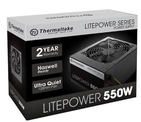 Zasilacz PC THERMALTAKE 550W PS-LTP-0550NPCNEU-2 Zasilacz PC THERMALTAKE 550W PS-LTP-0550NPCNEU-2