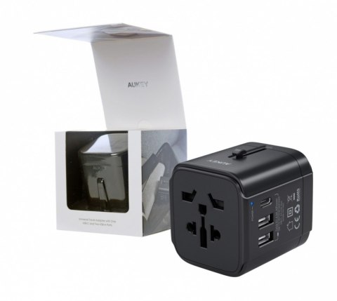 Adapter AUKEY PA-TA01 Black(1x USB Typ C\7800mA\5V) Adapter AUKEY PA-TA01 Black(1x USB Typ C\7800mA\5V)