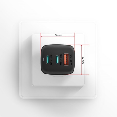 Ładowarka sieciowa AXAGON ACU-DPQ65(1x USB Typ A\4500mA\5V) Ładowarka sieciowa AXAGON ACU-DPQ65(1x USB Typ A\4500mA\5V)