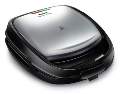 Opiekacz TEFAL Snack time 2 SW341D12 (700W /Inox-czarny ) Opiekacz TEFAL Snack time 2 SW341D12 (700W /Inox-czarny )