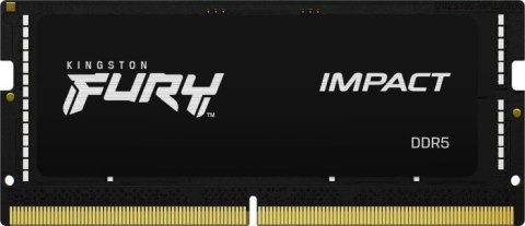 Pamięć KINGSTON (SODIMM/DDR5/32 GB/4800MHz/1.1V/38CL/SINGLE) Pamięć KINGSTON (SODIMM/DDR5/32 GB/4800MHz/1.1V/38CL/SINGLE)