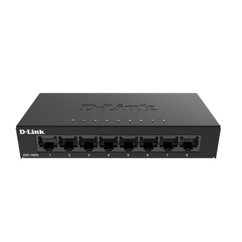 Przełącznik D-LINK DGS-108GL/E (8x 10/100/1000 ) Przełącznik D-LINK DGS-108GL/E (8x 10/100/1000 )