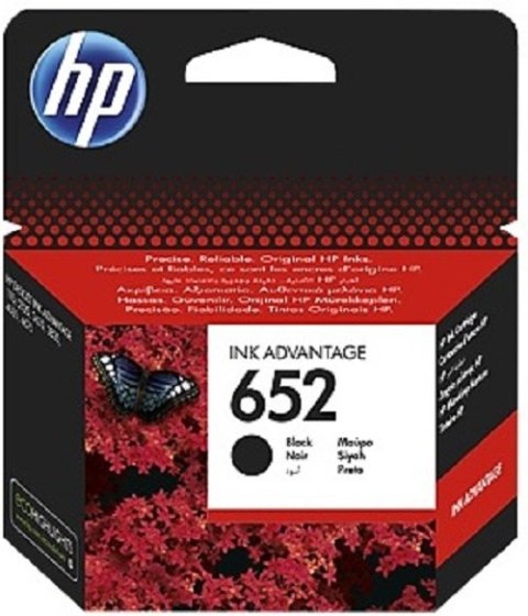Wkład HP Tusz HP 652 Czarny (F6V25AE) F6V25AE Wkład HP Tusz HP 652 Czarny (F6V25AE) F6V25AE