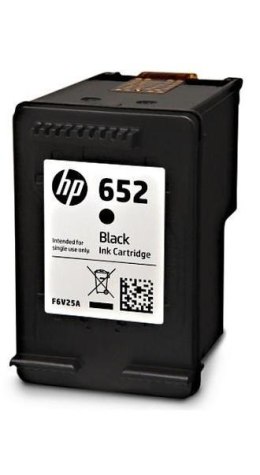 Wkład HP Tusz HP 652 Czarny (F6V25AE) F6V25AE