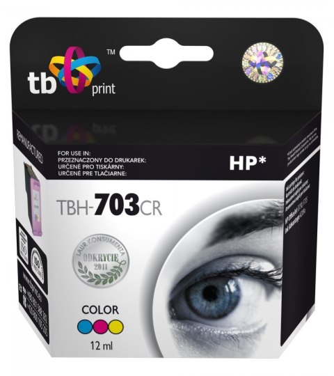 Wkład TB PRINT TBH-703CR Zamiennik HP CD888AE TBH-703CR Wkład TB PRINT TBH-703CR Zamiennik HP CD888AE TBH-703CR