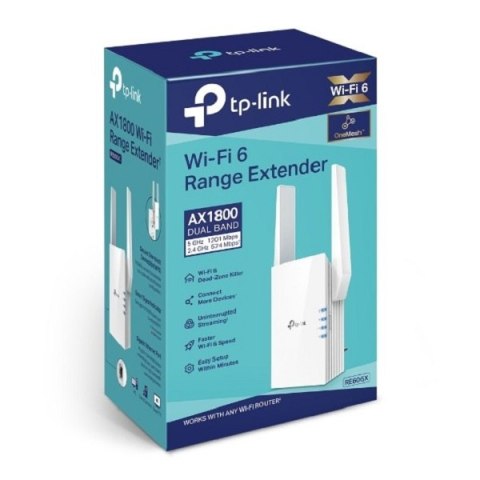 Wzmacniacz sygnału RE605X Repeater Wifi AX1800 Wzmacniacz sygnału RE605X Repeater Wifi AX1800