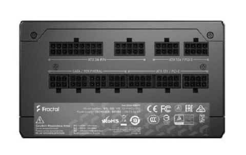 Zasilacz PC FRACTAL 850W FD-P-IA2G-850 Zasilacz PC FRACTAL 850W FD-P-IA2G-850