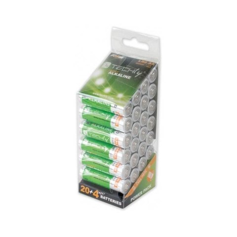 Baterie TECHLY Alkaliczna AA (LR06, FR6, R6, 15A, MN1500, AM3, UM3, HP7) Blister 306998 Baterie TECHLY Alkaliczna AA (LR06, FR6, R6, 15A, MN1500, AM3, UM3, HP7) Blister 306998
