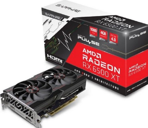 Karta graficzna SAPPHIRE PULSE RX 6400 GAMING 4GB GDDR6 (11315-01-20G) Karta graficzna SAPPHIRE PULSE RX 6400 GAMING 4GB GDDR6 (11315-01-20G)