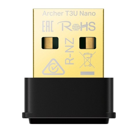 Karta sieciowa bezprzewodowa TP-LINK Karta sieciowa Archer T3U Nano USB AC1300 Archer T3U Nano Karta sieciowa bezprzewodowa TP-LINK Karta sieciowa Archer T3U Nano USB AC1300 Archer T3U Nano
