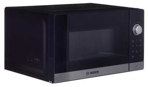 Kuchenka mikrofalowa wolnostojąca BOSCH FFL023MS2 (800W /20L /Czarno-stalowy) Kuchenka mikrofalowa wolnostojąca BOSCH FFL023MS2 (800W /20L /Czarno-stalowy)