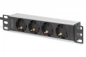 Listwa zasilająca DIGITUS DN-95418 Listwa zasilająca DIGITUS DN-95418