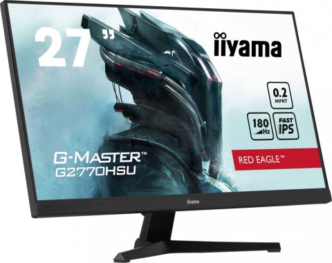 Monitor IIYAMA G2770HSU-B6 (27" /IPS /180Hz /1920 x 1080 /Czarny) Monitor IIYAMA G2770HSU-B6 (27" /IPS /180Hz /1920 x 1080 /Czarny)
