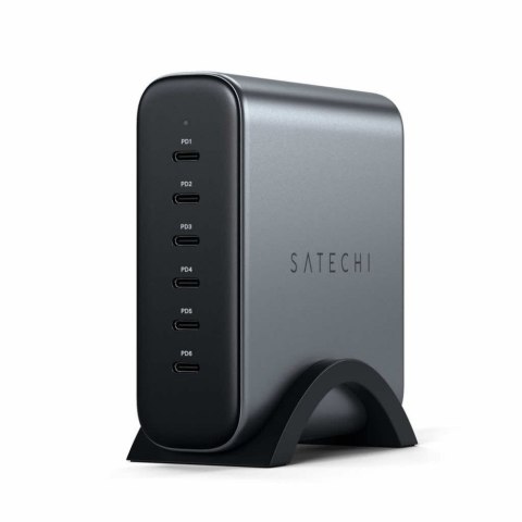 Satechi 6-Port GaN Charger - ładowarka 200W PD GaN (6x USB-C) (space gray) Satechi 6-Port GaN Charger - ładowarka 200W PD GaN (6x USB-C) (space gray)