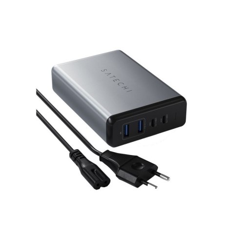 Satechi Desktop 108W Pro - ładowarka sieciowa (2x USB-C PD 90W/18W, 2X USB-A total 12W) Satechi Desktop 108W Pro - ładowarka sieciowa (2x USB-C PD 90W/18W, 2X USB-A total 12W)