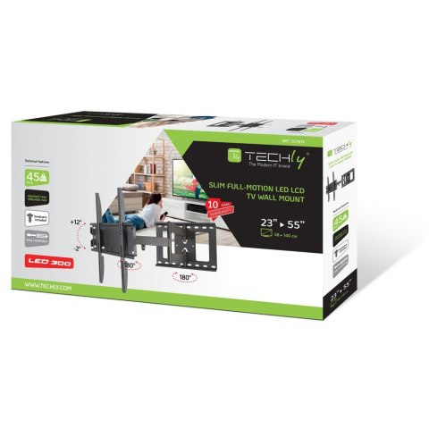 Uchwyt do TV TECHLY ICA-PLB 148M (nośność 45kg /23 - 55 cali) Uchwyt do TV TECHLY ICA-PLB 148M (nośność 45kg /23 - 55 cali)