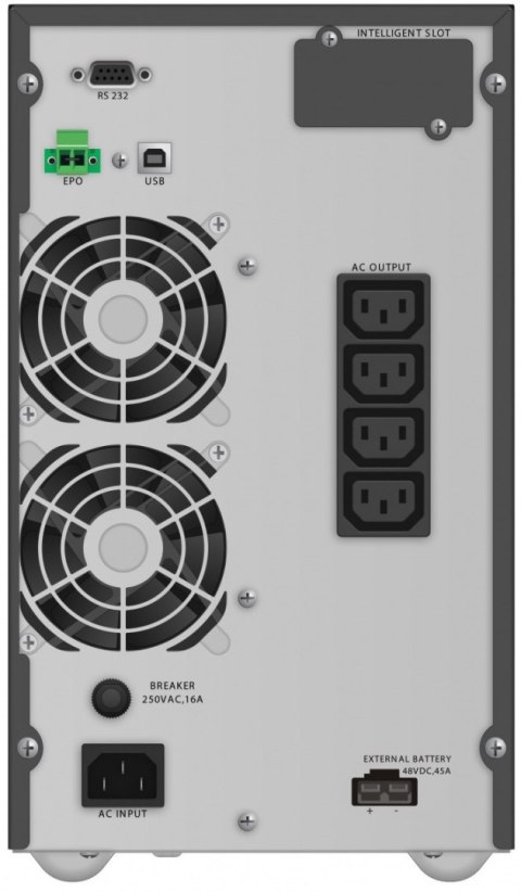 Zasilacz awaryjny POWERWALKER VFI 2000 TGB 2000VA Zasilacz awaryjny POWERWALKER VFI 2000 TGB 2000VA