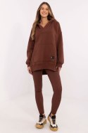 Spodnie Komplet Model EM-KMPL-849.14P Brown - Factory Price - uniwersalny Spodnie Komplet Model EM-KMPL-849.14P Brown - Factory Price - uniwersalny