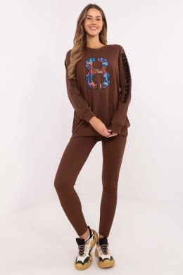 Spodnie Komplet Model EM-KMPL-850.08 Brown - Factory Price - uniwersalny