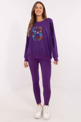 Spodnie Komplet Model EM-KMPL-850.93 Dark Violet - Factory Price - uniwersalny