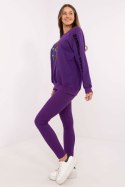 Spodnie Komplet Model EM-KMPL-850.93 Dark Violet - Factory Price - uniwersalny Spodnie Komplet Model EM-KMPL-850.93 Dark Violet - Factory Price - uniwersalny