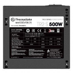 Zasilacz PC THERMALTAKE 500W TR-500P Zasilacz PC THERMALTAKE 500W TR-500P