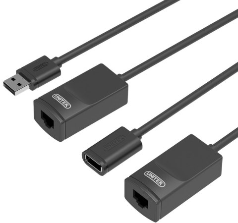 Adapter UNITEK Y-UE01001 USB 1.1 - RJ-45 Adapter UNITEK Y-UE01001 USB 1.1 - RJ-45