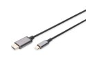 DIGITUS DA-70821 1.8m /s1x USB Typu C 1x HDMI DIGITUS DA-70821 1.8m /s1x USB Typu C 1x HDMI