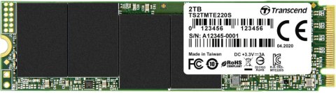 Dysk SSD TRANSCEND 220S 2 TB (M.2 2280″ /2TB )