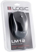 Mysz Przewodowa LOGIC CONCEPT LM-12 Czarny Mysz Przewodowa LOGIC CONCEPT LM-12 Czarny