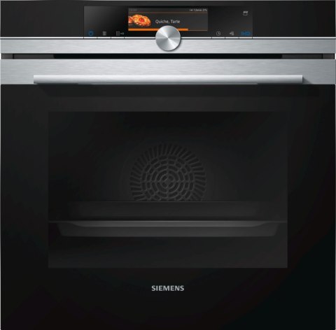 Piekarnik parowy Do zabudowy w słupku SIEMENS iQ700 HS 658GXS1 Piekarnik parowy Do zabudowy w słupku SIEMENS iQ700 HS 658GXS1