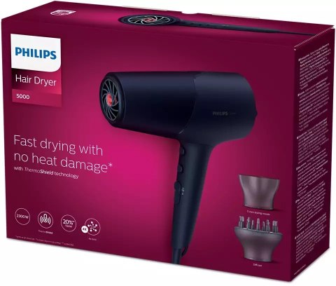 Suszarka do włosów PHILIPS BHD510/00 (2300W /Niebieski metaliczny ) Suszarka do włosów PHILIPS BHD510/00 (2300W /Niebieski metaliczny )