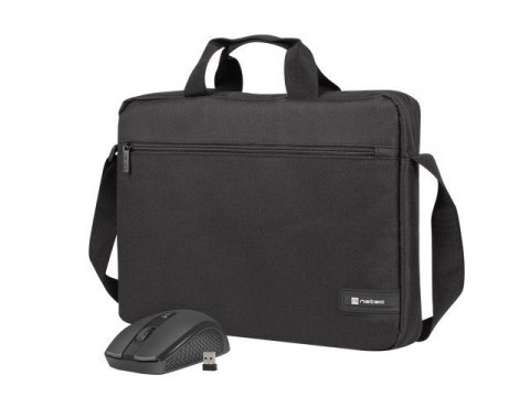 Torba na laptopa NATEC NTO-2051 (maks.15.6"/Czarny) Torba na laptopa NATEC NTO-2051 (maks.15.6"/Czarny)