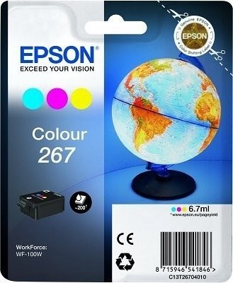 Tusz EPSON Colour 267 C13T26704010 Tusz EPSON Colour 267 C13T26704010