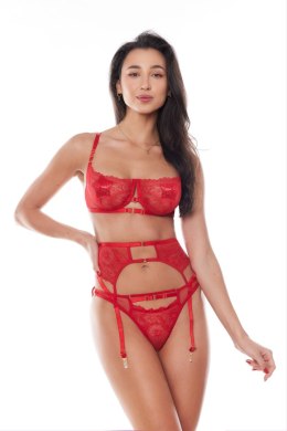 Komplet Model Amoura Set Red - Anais - 2XL/3XL