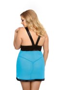 Komplet Model Liessa Plus Turkus - Anais - 5XL/6XL Komplet Model Liessa Plus Turkus - Anais - 5XL/6XL