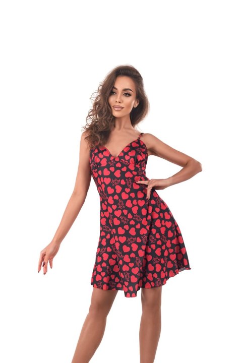 Koszulka Model Morgan chemise Black/Red - Anais - 2XL/3XL Koszulka Model Morgan chemise Black/Red - Anais - 2XL/3XL